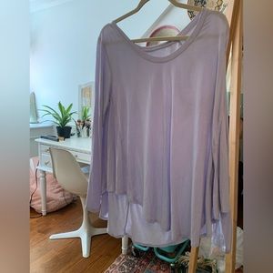 Long sleeve Flowy Purple Lululemon Shirt